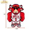 Bleacher Creatures Chicago Bulls Benny The Bull 24" NBA Masoct Bleacher Buddy - Soft Plush Toy view 3