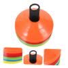 SUPVOX 1set Multi-Function Agility Cones for Soccer Training Markers Colors Storage Rack and Carry Bag for Football Basketball and Outdoor Activities view 3