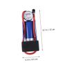 POPETPOP Portable Tire Floor Pump with Pressure Gauge High-Pressure Foot Inflator for Cars Bicycles Motorcycles Lightweight and Compact Design for Easy Use view 2