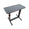 GQMYCDM RV Folding Table Collapsible Table Folding Camping Table Push-Pull Lift Dining Tables Removable RV Table, for Patio, Yacht, Caravan, Outdoor, Beach, Indoor (Color : Black) view 1