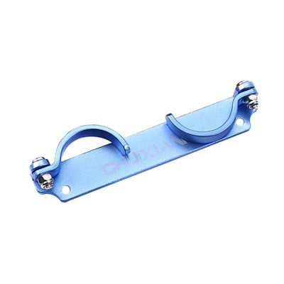 balacoo Portable Aluminium Alloy Fishing Rod Holder Lightweight and Bracket for Smooth Sports Competition Use Shockproof Design Compact and Stylish Blue