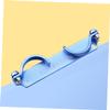 balacoo Portable Aluminium Alloy Fishing Rod Holder Lightweight and Bracket for Smooth Sports Competition Use Shockproof Design Compact and Stylish Blue view 4