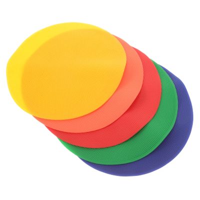 SUPVOX Soccer Training Discs Football Equipment 5pcs Training Marker Signs Bright Design Easy to Use