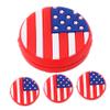 SUPVOX Tennis Racket Vibration Dampeners Set 4 Pieces Tennis Dampener Us Flag Improve Control and Comfort view 1