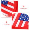 SUPVOX Tennis Racket Vibration Dampeners Set 4 Pieces Tennis Dampener Us Flag Improve Control and Comfort view 3