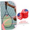 SUPVOX Tennis Racket Vibration Dampeners Set 4 Pieces Tennis Dampener Us Flag Improve Control and Comfort view 4