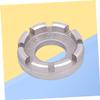 POPETPOP Bike Wrench Tool 8-Slot Key for Wheel Rim Adjustment Material Portable Repair Tool view 2