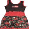 Athena Wrestling - Red Rose Womens/Girls Singlet view 2
