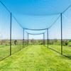 Fortress Baseball Batting Cage Nets | Heavy-Duty HDPP Fully Enclosed Baseball & Softball Cage Netting [14 Sizes & 3 Grade Options]  NET ONLY (20 x 8 x 8, #36) view 4