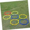 SUPVOX Speed Training Equipment for Adults Football Exercise Bright Colors Portable Agility Rings for view 4