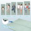 KingChii CertiPUR-US Memory Foam Camping Mattress, Portable Roll Up Travel Car Camping Mattress Sleeping Pad & Floor Mattress, Cot Mattress Guest Bed for Sleepover with Waterproof Cover & Travel Bag view 4
