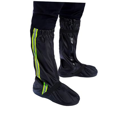 Angoily Men's Waterproof Snow Boots Oxford Cloth Rain Boot Covers Reflective Shoe Cover