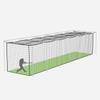 Fortress Baseball Batting Cage Nets | Heavy-Duty HDPP Fully Enclosed Baseball & Softball Cage Netting [14 Sizes & 3 Grade Options]  NET ONLY (45 x 12 x 12, #62) view 1
