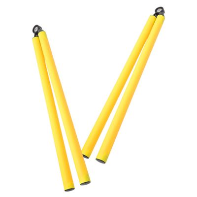 SUPVOX 2pcs Soccer Sign Pole Football Training Pole Plastic Enhance Agility Flexibility