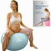 ProBody Pilates Pregnancy Ball - Yoga Ball for Pregnancy with Book, Prenatal, Labor & Postnatal Maternity Exercise (Mist, 65 cm) view 1