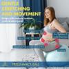 ProBody Pilates Pregnancy Ball - Yoga Ball for Pregnancy with Book, Prenatal, Labor & Postnatal Maternity Exercise (Mist, 65 cm) view 2