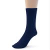 Silky Toes Viscose Bamboo Seamless Grid Dress Socks for Boys Girls, 3-6 Pk, Sensory School Uniform Crew Socks for kids view 2