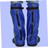 Angoily Adjustable Band Oxford Cloth Waterproof Shoes Cover High Snow Rain Boot Cover Reflective for Men Women Waterproof Shoes for Women view 2