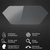 Bruni Screen Protector compatible with IO Hawk Elite X Protector Film, crystal clear Protective Film (2X) view 3