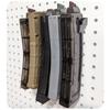 Hammy3DPrints Mount for AR 223/556/300 Pattern Mags - Pegboard/Metal Pegboard/Skadis/etc. | Magazine Holder Storage Rack (Skadis) view 1