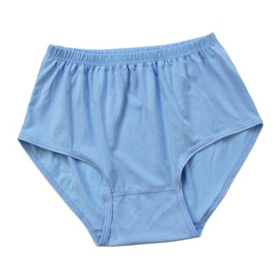 5-Pack Plus Size Men's Briefs 100% Cotton Underwear Soft Men Panties Boxer Home Shorts Underwear Set (Color : 5pcs Blue, Size : XL/X-Large)