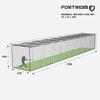 Fortress Baseball Batting Cage Nets | Heavy-Duty HDPP Fully Enclosed Baseball & Softball Cage Netting [14 Sizes & 3 Grade Options]  NET ONLY (70 x 10 x 10, #36) view 2