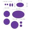 aZengear Down Jacket Repair Kit with 11 Self-Adhesive Patches - Waterproof Patches for Puffer Coats, Tents and Outdoor Gear (Cool Green, Purple, Burgundy) view 3