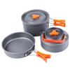 POPETPOP 1set Outdoor Cooking Set Aluminum Camping Cookware for People High Temperature Resistant Portable Cookers for Picnics Grilling and Hiking Activities view 1