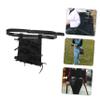 WHAMVOX Leather Belt Holder Stand for Carrying 3 Pcs Black view 4