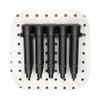 Hammy3DPrints Mount for FN 502 Tactical Mags - Pegboard/Metal Pegboard/Skadis/etc. | Magazine Holder Storage Rack (Heavyweight Diamond Plate Steel) view 1