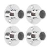 316 Stainless Steel Hand Rail Round Base 1 Inch, Fitting for Boats Yachts, Versatile Hand Rail Base 90 Degree with Easy Installation, Superior Durability Applicable view 2