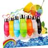 POPETPOP Infused Lemon Water Bottle Sports Bottle Fruit Infuser Leakproof Portable view 3
