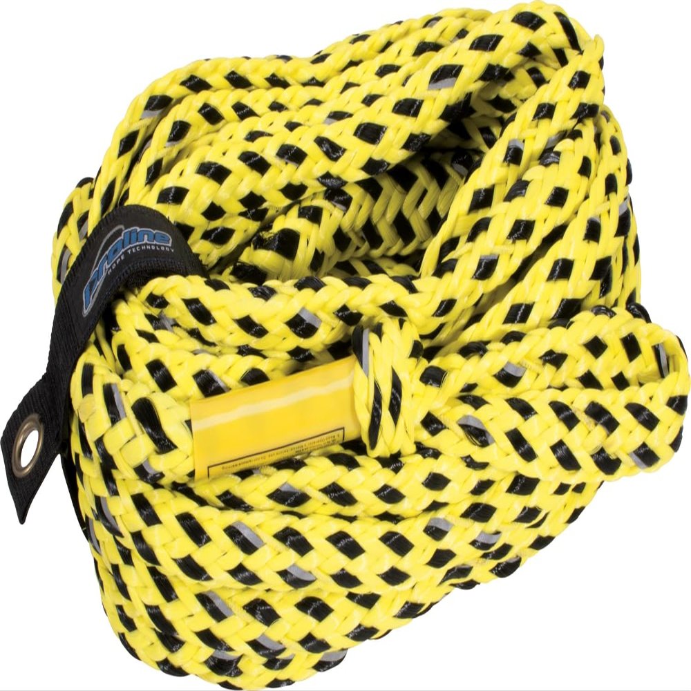 Proline 60ft 6-Person Safety Tube Rope, Yellow/Black