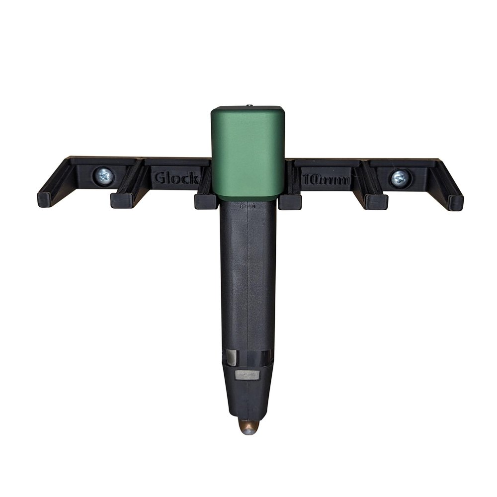 Hammy3DPrints Mount for Glock .45/10mm Mags - Wall | Magazine Holder Storage Rack (3 Mag)