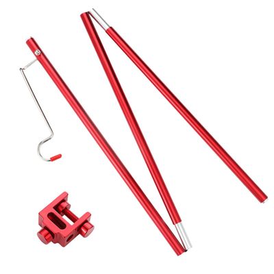POPETPOP Folding Lamp Stand for Camping Outdoor Camping Light Aluminum Lamp Pole Easy Install Lantern
