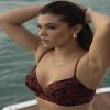 Smart & Sexy Women's Swim Secret Convertible Push-Up Bikini Top Black Pansy 34B view 2