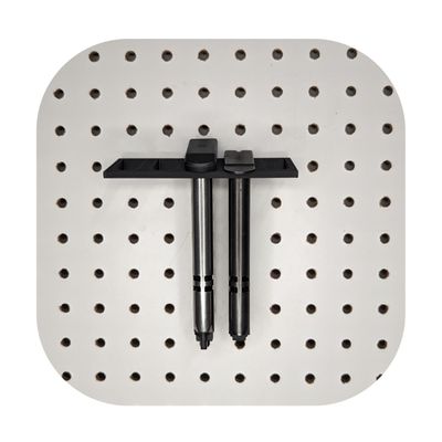 Hammy3DPrints Mount for 1911 9mm/45 Mags - Pegboard/Metal Pegboard/Skadis/etc. | Magazine Holder Storage Rack (Squarelok)