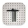 Hammy3DPrints Mount for 1911 9mm/45 Mags - Pegboard/Metal Pegboard/Skadis/etc. | Magazine Holder Storage Rack (Squarelok) view 1