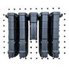 Hammy3DPrints Mount for AR10 Pmag Mags - Pegboard/Metal Pegboard/Skadis/etc. | Magazine Holder Storage Rack (Vault Tek) view 1