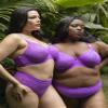 Curvy Couture Women's Plus Size No Show Lace Unlined Underwire Bra Purple Passion 34G view 2