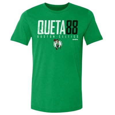 500 LEVEL Neemias Queta Boston Celtics Shirt - Neemias Queta Boston Celtics Elite WHT (Kelly Green, XX-Large)