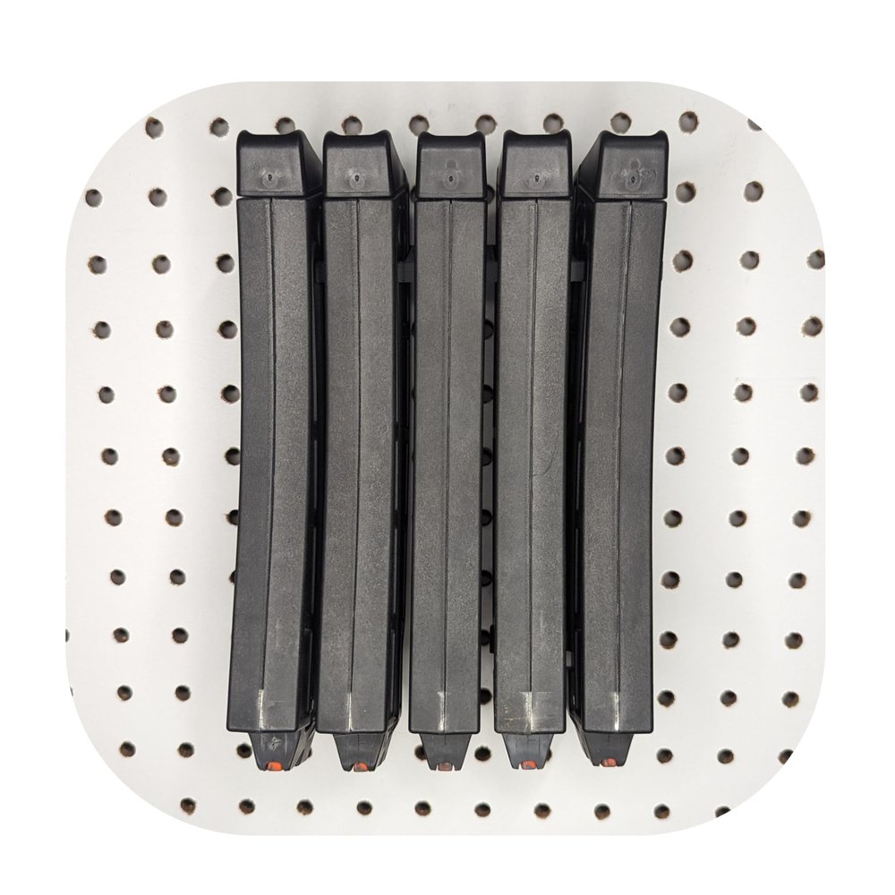 Hammy3DPrints Mount for S&W M&P 15-22 Mags - Pegboard/Metal Pegboard/Skadis/etc. | Magazine Holder Storage Rack (Non-Metal Pegboard)