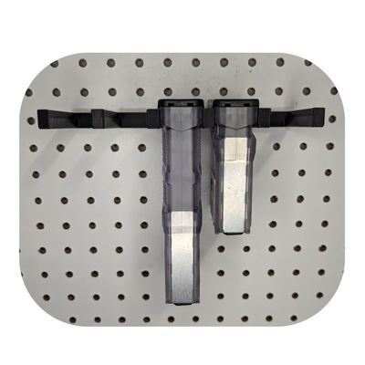 Hammy3DPrints Mount for AR10 Lancer Mags - Pegboard/Metal Pegboard/Skadis/etc. | Magazine Holder Storage Rack (Vault Tek)
