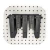 Hammy3DPrints Mount for AICS Pmag Short Action 308/762/6.5 Mags - Pegboard/Metal Pegboard/Skadis/etc. | Magazine Holder Storage Rack (Vault Tek) view 1