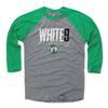 500 LEVEL Derrick White Boston Celtics 3/4 Sleeve T-Shirt - Derrick White Boston Celtics Elite WHT (Green/Heather Gray, Large) view 1