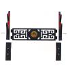 FOXSMZZ Sword Holder Velvet Padded Katana Stand Samurai Display Rack Support All Tanto Swords Weapon Display Stand (Bagua-2) view 4