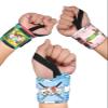 CROWN Anime Wrist Wraps 3 Pairs Bundle - 24" Lifting Straps for Men and Women - Gym Accessories Support Weightlifting, Powerlifting, Strength Training, Workout (Trinity A) view 1