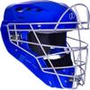 FORCE3 PRO GEAR Defender XS3 Catchers Helmet Gloss (Royal/Silver, Large) view 2