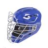 FORCE3 PRO GEAR Defender XS3 Catchers Helmet Gloss (Royal/Silver, Large) view 4