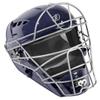 FORCE3 PRO GEAR Defender XS3 Catchers Helmet Gloss (Navy/Silver, Large) view 1